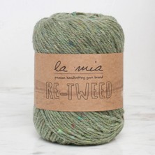 Venüs Shopping La Mia Re-Tweed Yeşil Melanj El Örgü Ipi - L173 - 34415