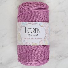 Venüs Shopping Loren Polyester Soft Macrame Gül Kurusu El Örgü Ipi - LM021 - 34450