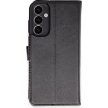 Samsung Galaxy A25 5g Kılıf Trend S Plus Kapaklı Kılıf - Siyah