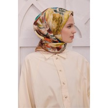 Belli % 100 Twill Ipek Eşarp 4216D 81