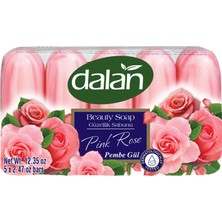 Dalan Pembe Gül Güzellik Sabunu 5X70 G 4 Adet