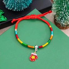By Luma Yılbaşı - Noel Charmlı Renkli Bileklik