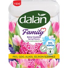 Dalan Family Bahar Çiçekleri Güzellik Sabunu 4X75G 4 Adet