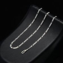 Silvalli 50 Mikron Figaro Gümüş Zincir