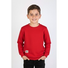 Kinderos Bisiklet Yaka Kalın Çocuk Sweatshirt - 26K 1626