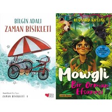 Can Yayınları Zaman Bisikleti 1 (Bilgin Adalı) ve Mowgli - Bir Orman Efsanesi (Rudyard Kipling)