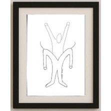 Karikatural Cyrus Kazemi 29X21CM Orijinal Karikatür Tablo