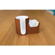 Çok Amaçlı Pamuk ve Kulak Çubuğu Düzenleyici – Dayanıklı Pla Plastik, Modern Tasarım