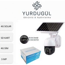Lineart AV-M06 (4g-Solar) 3mp Sim Kartlı 4g Ptz Kamera