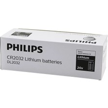 Venüs Shopping PHILIPS LİTHİUM CR-2032 PARA PİLİ  3V   5Lİ KART (4887)