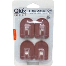 Shopwave 4 Parça  Mirage Kubbeli Yapışkan Askı (5047)