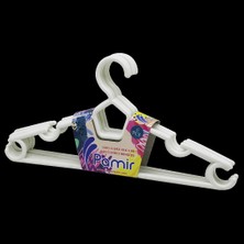 Shopwave 6 Parça  Plastik Karizma Elbise Askı (5047)