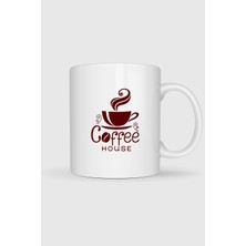 Bahriyeli Collection  Coffee House Kahve Evi Tasarımlı Kupa Bardak