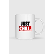 Bahriyeli Collection  Just Chill Tasarımlı Kupa Bardak