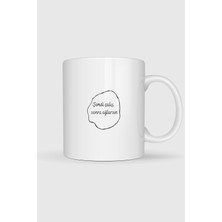 Bahriyeli Collection  Şimdi Çalış Sonra Ağlarsın Motivasyon Tasarımlı Kupa Bardak