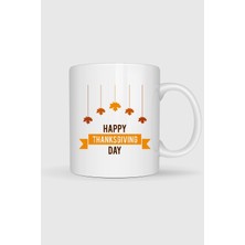 Bahriyeli Collection  Public Holiday Thanksgiving Day Tasarımlı Kupa Bardak