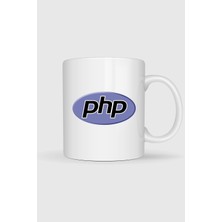 Bahriyeli Collection  Php Logo Tasarımlı Kupa Bardak