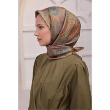 Belli % 100 Twill Ipek Eşarp 4207D 01