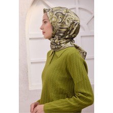 Belli % 100 Twill Ipek Eşarp 4222D 87