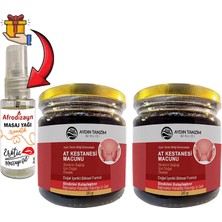 Atkestanesi Macunu 2 Adet Aydın Tanzim Birliğinden Sindiriminizi Desteklemeye Macun + Ağrılarınıza Çörek Otu Masaj Yağı 30ML