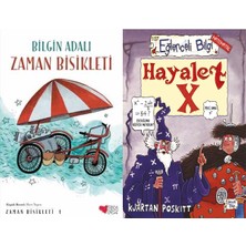 Can Yayınları Zaman Bisikleti 1 (Bilgin Adalı) ve Hayalet x (Kjartan Poskitt)