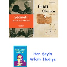 Alfa Yayınları Geometri + Öklid'i Okurken + Her Şeyin Anlamı