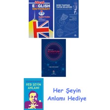 Alfa Yayınları Ideal English Dictionary + Rubu Tahtası Yapım Kılavuzu + Herkes Için Kuantum Bilgisayım + Her Şeyin Anlamı