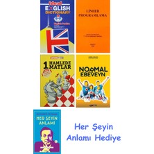 Alfa Yayınları Ideal English Dictionary + Lineer Programlama + 1 Hamlede Matlar + Normal Ebeveyn + Her Şeyin Anlamı