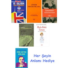 Alfa Yayınları Ideal English Dictionary + Lineer Programlama + Geometri + Darwin ve Fundamentalizm + Mutlu Bebek Uzmanı - Bebeğinizin Ilk Yılları Için Bakım Rehberi + Her Şeyin Anlamı