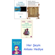 Alfa Yayınları Tanrı Parçacığı + Babil Kralı Hammurrabi'nin Kanunları + Temel Parçacıklar ve Fizik Yasaları + Her Şeyin Anlamı