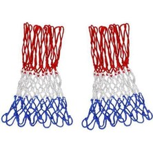 Basketbol Filesi Floş Ipli Renkli Iki Adet Lyt-58