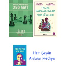 Alfa Yayınları Küçükler Şampiyonasından 250 Mat + Temel Parçacıklar ve Fizik Yasaları + Her Şeyin Anlamı