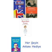 Alfa Yayınları Ideal English Dictionary + Geometri + Mutlu Bebek Uzmanı - Bebeğinizin Ilk Yılları Için Bakım Rehberi + Her Şeyin Anlamı