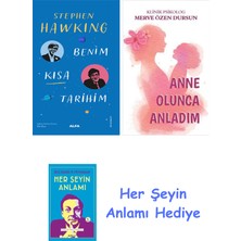 Alfa Yayınları Benim Kısa Tarihim + Anne Olunca Anladım + Her Şeyin Anlamı