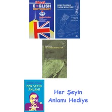 Alfa Yayınları Ideal English Dictionary + Rubu Tahtası Yapım Kılavuzu + Darwin ve Fundamentalizm + Her Şeyin Anlamı