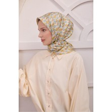 Belli % 100 Twill Ipek Eşarp 4204D 81