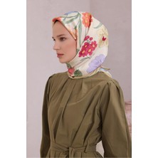 Belli % 100 Twill Ipek Eşarp 4219D 52