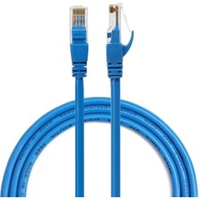 4219 Cat6 Ethernet Patch Internet Kablosu 40 Metre, Mavi