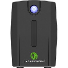 Uygar Enerji Tuna 1000VA Lıne Interactıve Ups 1×12V9AH Yeni Nesil Akülü Güç Kaynağı UPS((1000VA)