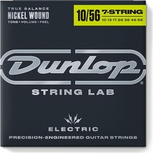 Dunlop DEN1056 Nickel 7 Telli Elektro Gitar Teli (10-56)