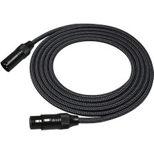 Xlr Erkek-Dişi Kablo Kaliteli Balanslı 2 Metre