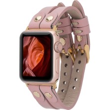Bouletta Apple Watch Uyumlu Deri Kordon Ely Double Tour Gt Nu2