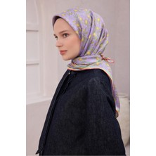 Belli % 100 Twill Ipek Eşarp 4212D 55