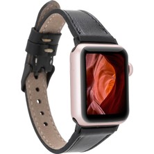 Bouletta Apple Watch Uyumlu Deri Kordon 42-44-45MM Slim Rst1