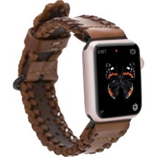 Bouletta Apple Watch Uyumlu Deri Kordon 42-44-45MM SM58 RST2EF