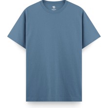Hrnzafer Tekstil Unisex % 100 Pamuk Regular Fit Basic T-Shirt