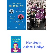 Alfa Yayınları Benim Kısa Tarihim + Bir Kavramın Anatomisi - Cinsellik + Her Şeyin Anlamı