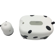 Sevimli Inek Tasarımlı Mıknatıslı Tuzluk ve Peçetelik