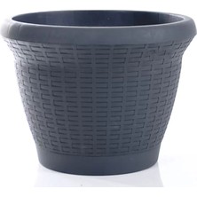 Venüs Shopping Hasır Sepet Saksı 1 No -Hss1