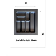 Venüs Shopping 42X49 Eco Lüks Modüler Kaşıklık -20352